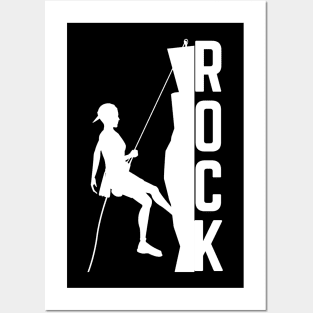 Rock Climbing Posters and Art